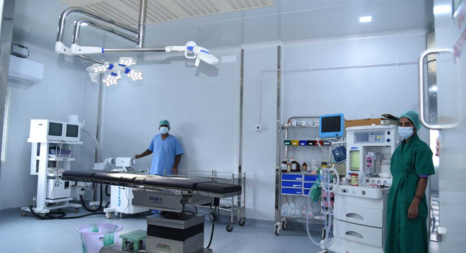 Suresh Hospital and Maternity Home operation theatre